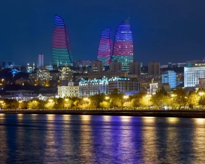 flame towers baku